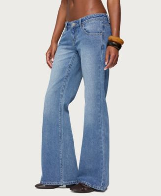 Women's Kiarah Low Rise Flared Jeans