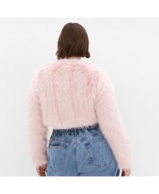 Women's Angelica Faux Fur Crop Jacket