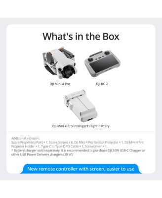 Mini 4 Pro Drone with RC 2 Remote Controller