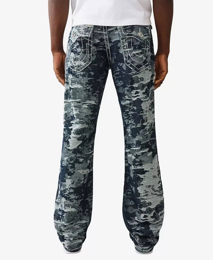Men's Jacquard Super-T Flap Regular-Fit Jeans - thumbnail 3