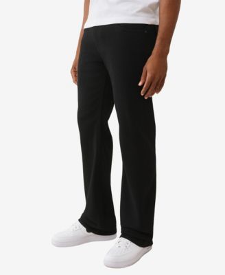 Men's Bootcut Warped Logo Flap Regular-Fit Jeans