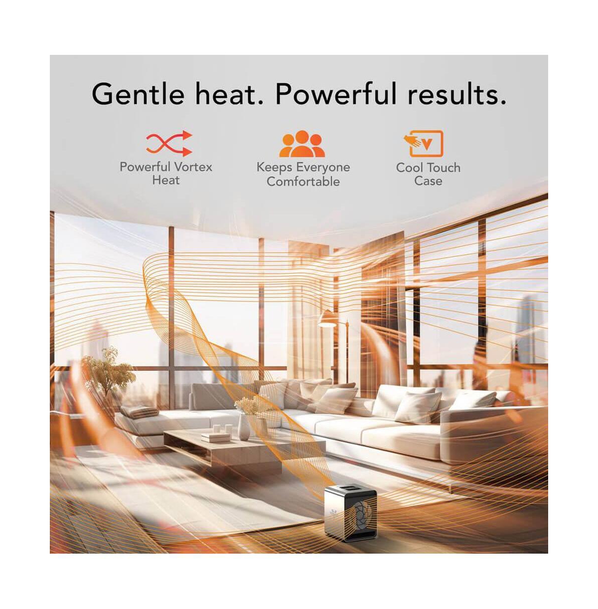 Vornado Air Whole Room Space Heater with Auto Climate Control - White