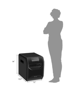 12 H Timer LED Remote Control Portable Electric Space Heater