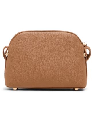 Dome Zip Top Detachable Card Case Crossbody Bag