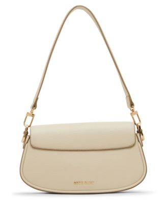 Sculpted Plaque East West Small Shoulder Bag