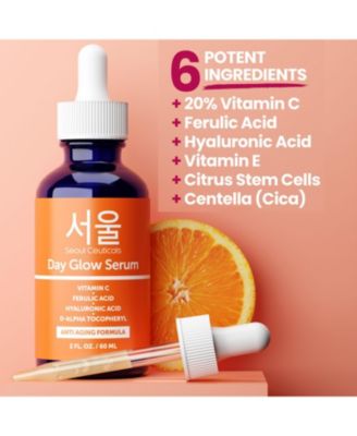 Korean Skin Care Vitamin C Serum Day Glow Serum - Anti Aging Anti Wrinkle K Beauty Skincare