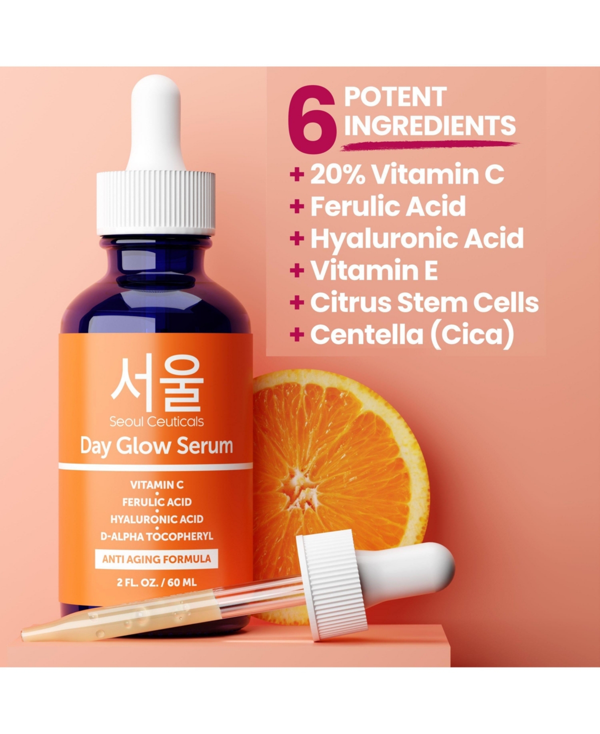 Korean Skin Care Vitamin C Serum Day Glow Serum