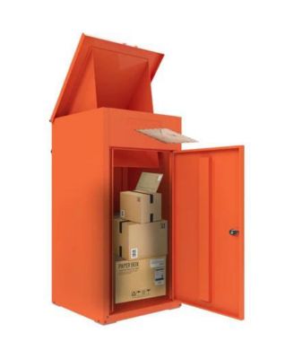 Lockable Package Drop Box for Outside