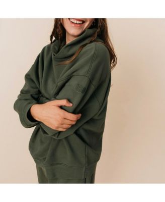 Women’s Organic Cotton Teddy Oversized Hoodie