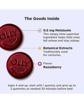 Kids Sleep Gummies Razzzberry, 50 Count