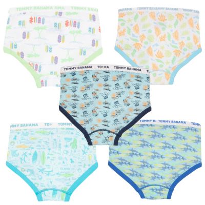 Little Boys 5-Pack Cotton Briefs Underwear