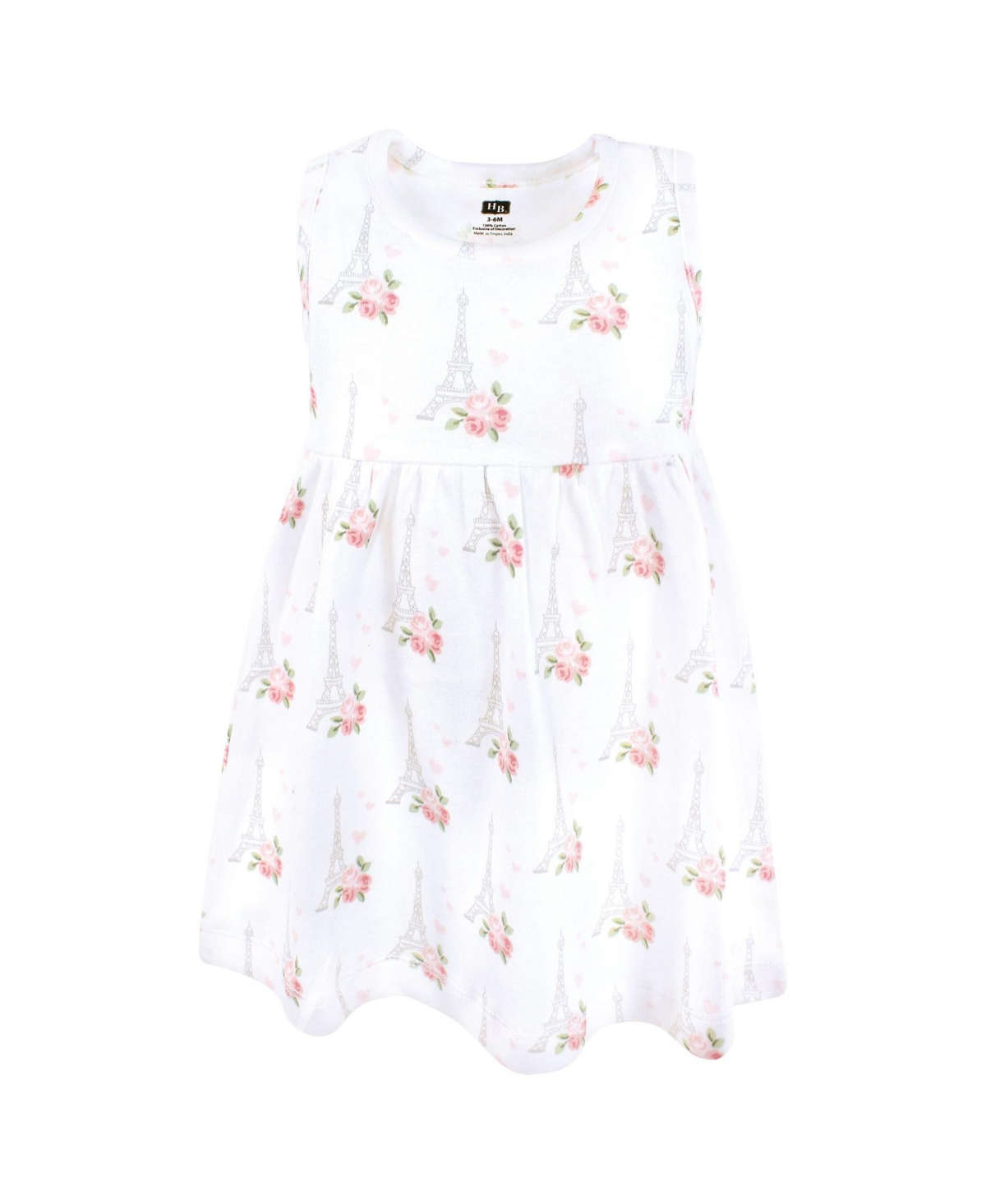 Hudson Baby Toddler Girls Cotton Dress and Cardigan Set