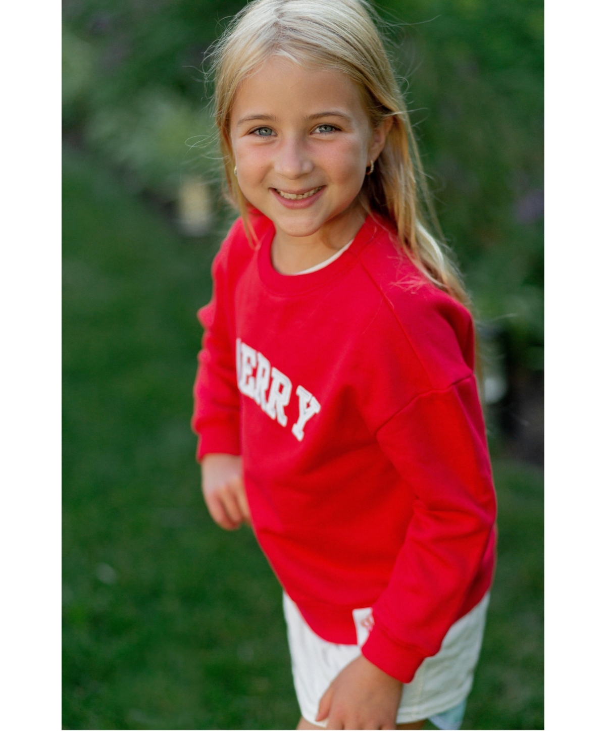 Bits & Bows Kids Little/Big Unisex Merry Sweatshirt