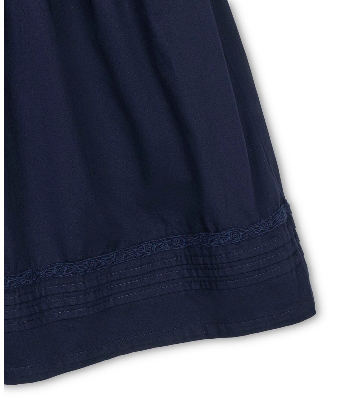 Hope & Henry Toddler Girls Organic Puff Sleeve Pintuck Sateen Party Dress