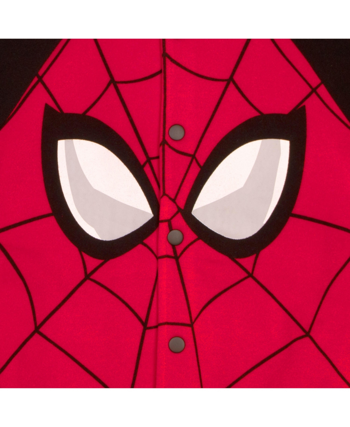 Spider-Man Boys Button Up Varsity Jacket