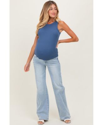 Maternity Medium high Rise wide leg 90's Jeans