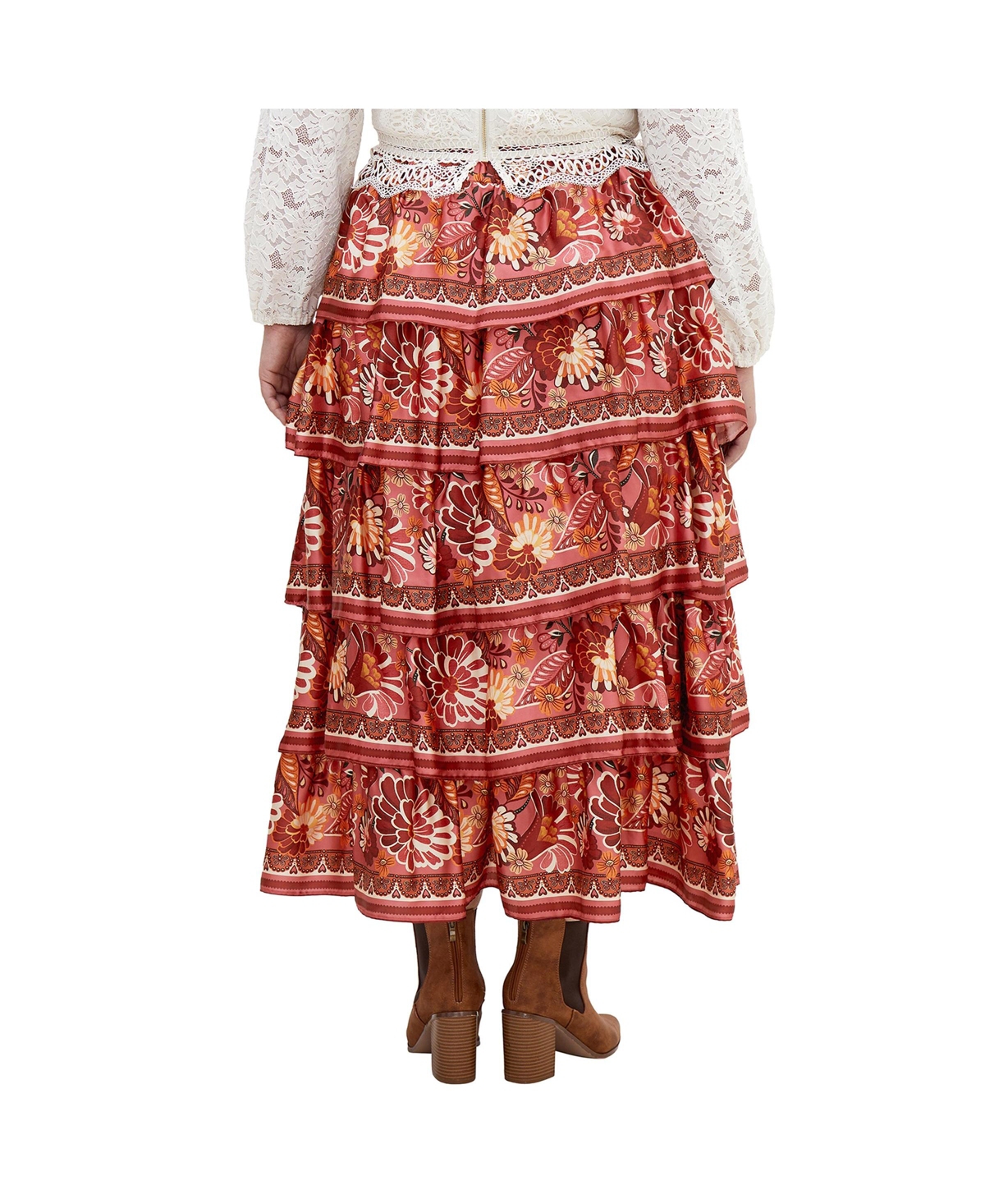 City Chic Women's Drama Queen Skirt