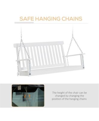 Hanging Patio Swing for Relaxing Outdoors in Garden