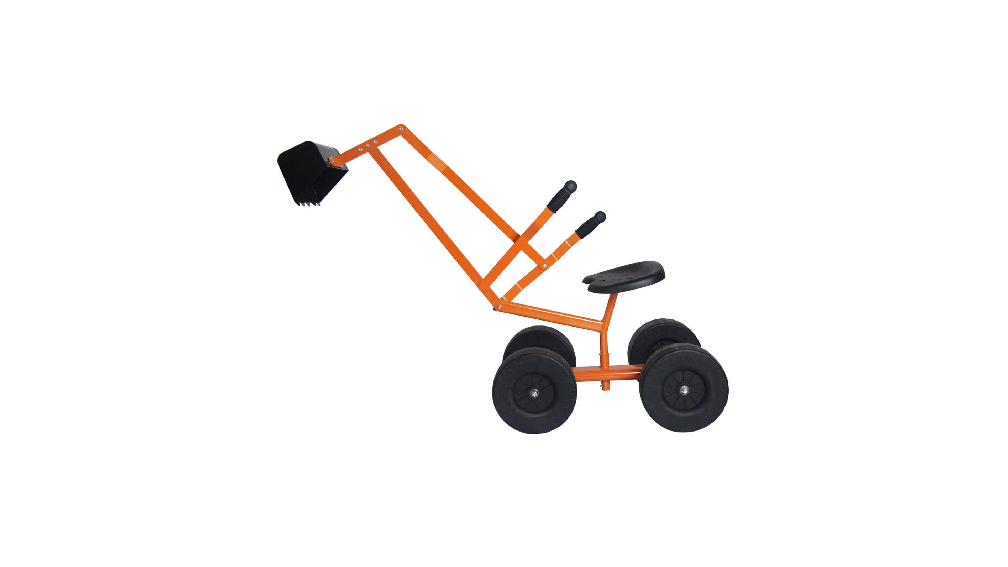 Sugift Ride-On Sand Digger Excavator with Dual-Lever Controls and 360-Degree Rotating Seat, 88 lbs Capacity, Ages 3+