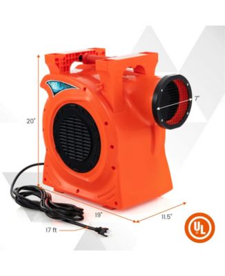 1500W 2 HP Commercial Air Blower for Giant Outdoor Inflatable Bounce House