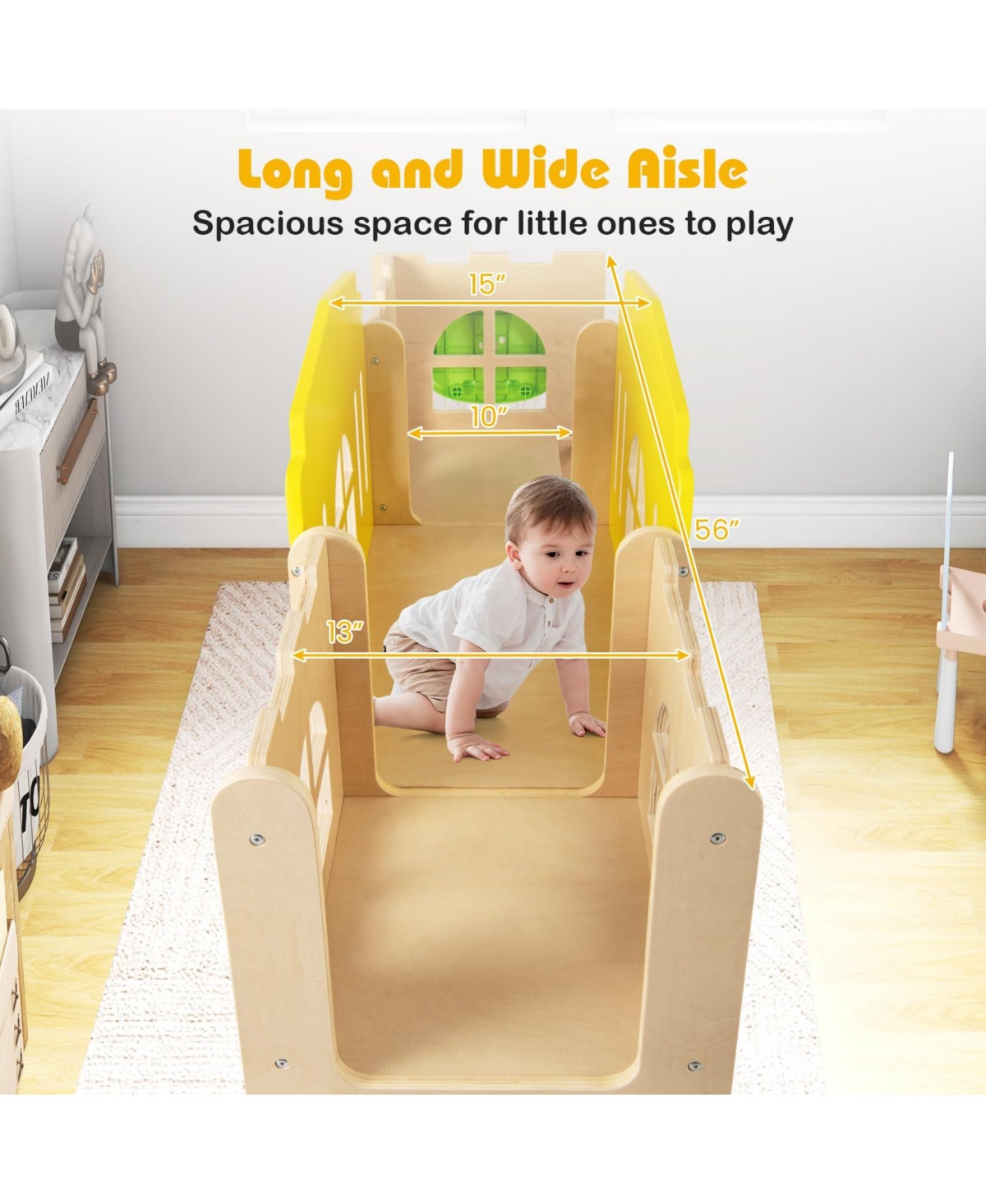 Mecale 7-in-1 Toddler Slide Set for Kids with Climber and Basketball Hoop