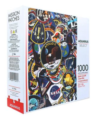 NASA Mission Patches 1000 Piece Jigsaw Puzzle