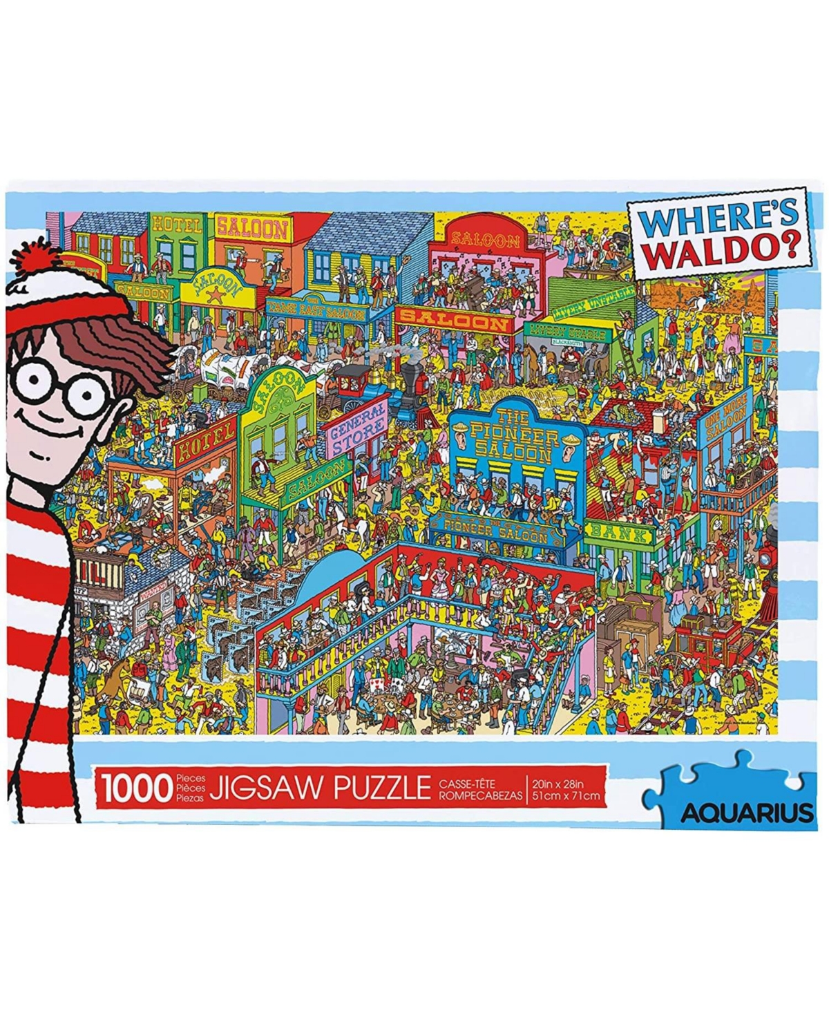Nmr DistributionWhere's Waldo Wild Wild West 1000 Piece Jigsaw Puzzle