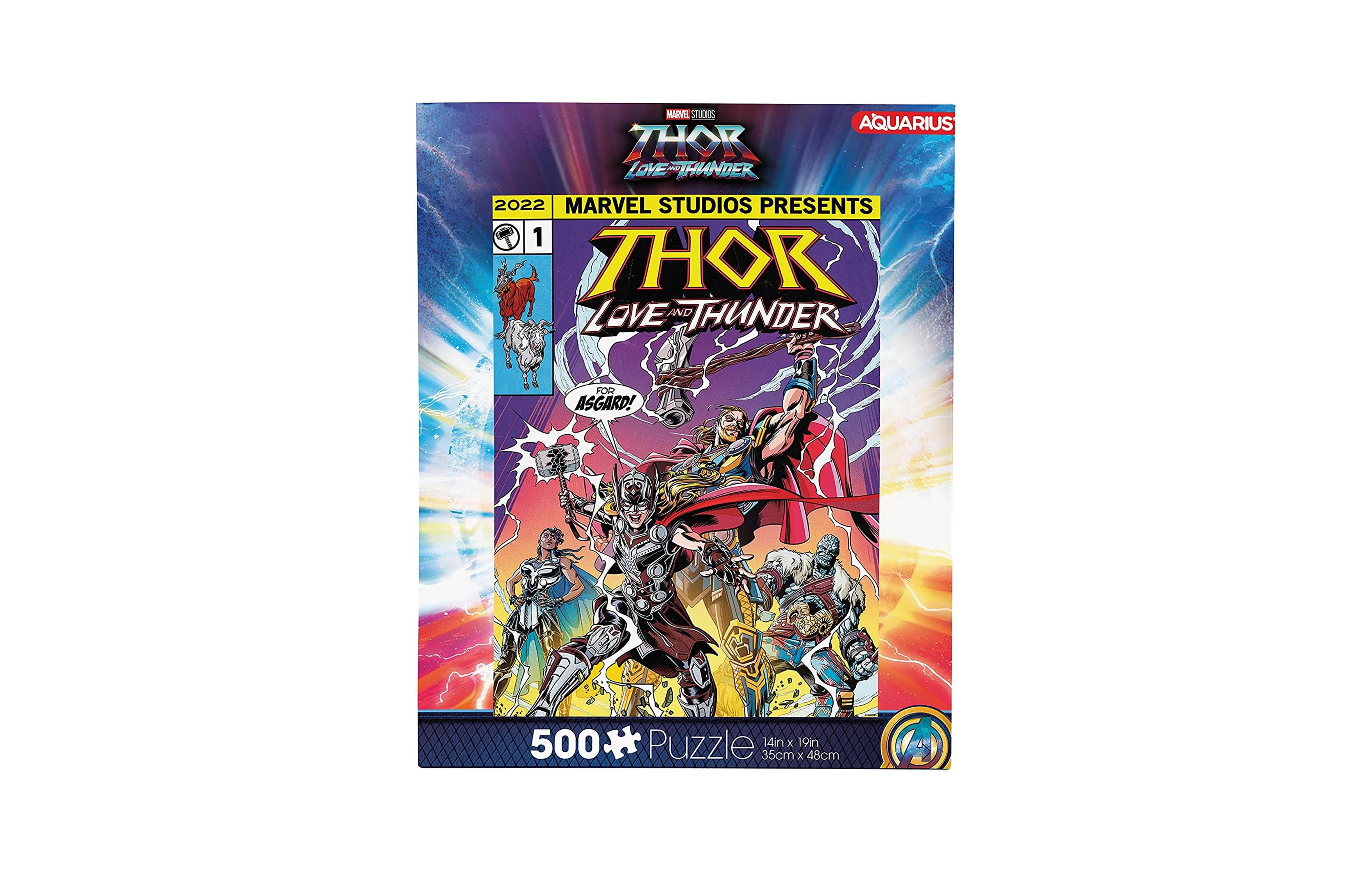 Nmr Distribution Marvel Thor Love and Thunder Comic 500 Piece Jigsaw Puzzle