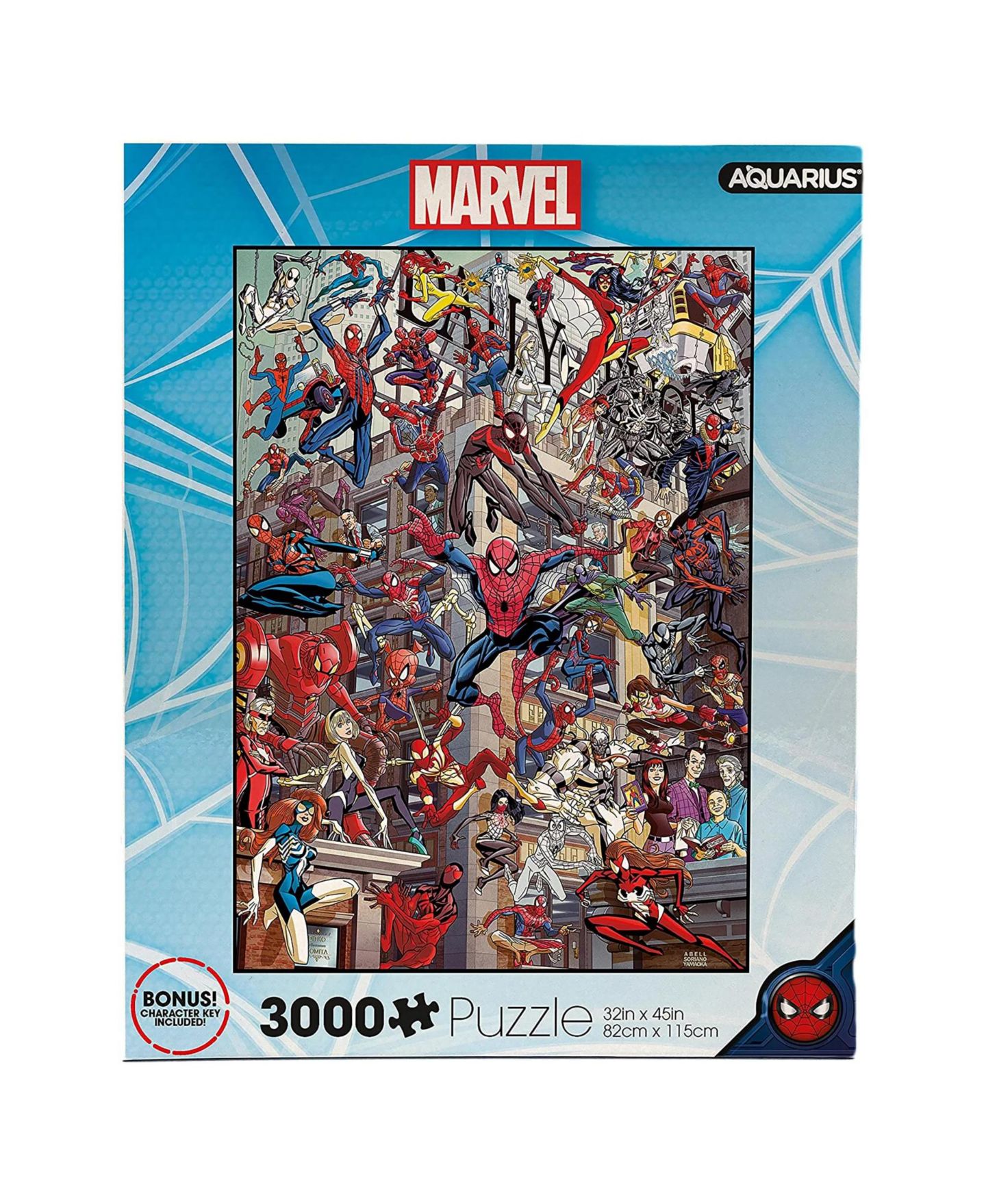 Детский пазл NMR Distribution Marvel Spider-Man Heroes 3000 Piece Jigsaw Puzzle — фото 1