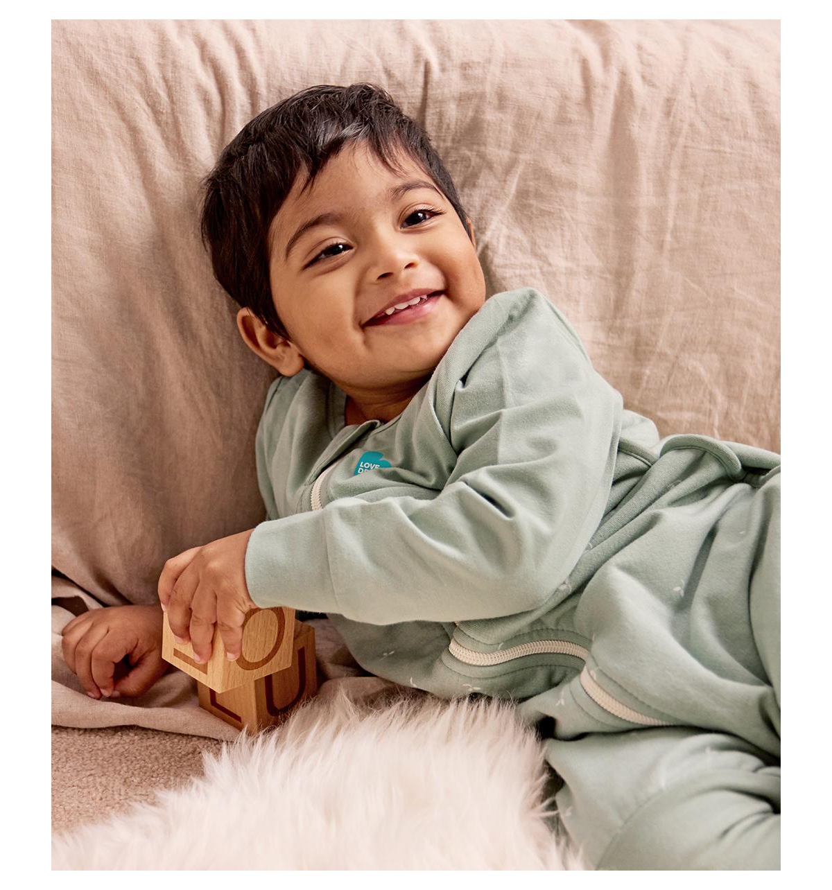 Love To Dream Sleep Suit Cotton Fleece - 1.5 Tog