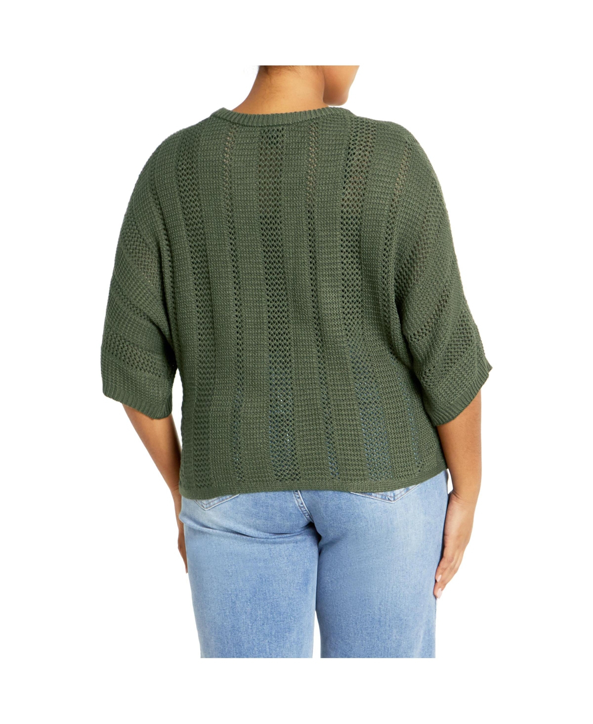 City Chic Plus Jayde Sweater