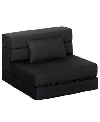 Folding Sofa Bed, Sleeper Chair with Pillow