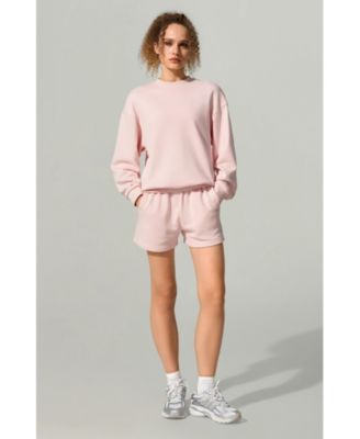 Women's SILKERRY Oversized Porchlight Balance Crew Pullover Sweatshirt