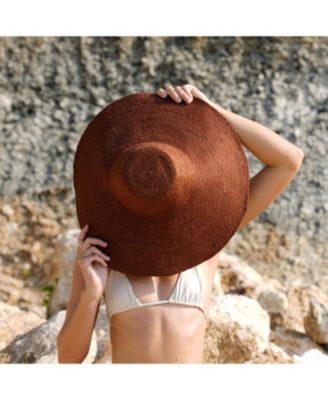Riri Straw Hat in Burnt Sienna