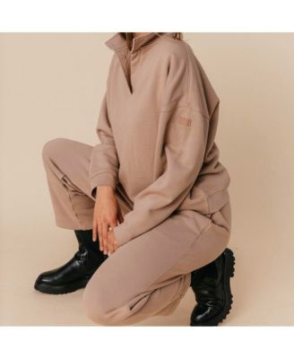 Women's Cotton Teddy Cropped Pant