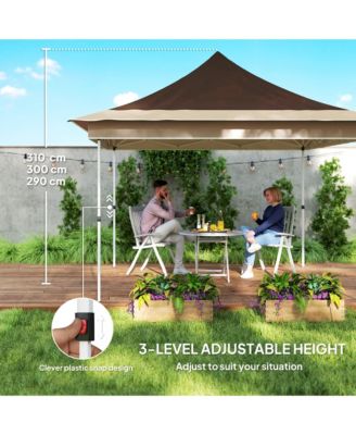 12 x 12 ft. Pop Up Canopy Tent, Inst Shelter,