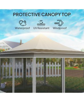 12 x 12 ft. Pop Up Canopy Tent, Inst Shelter,