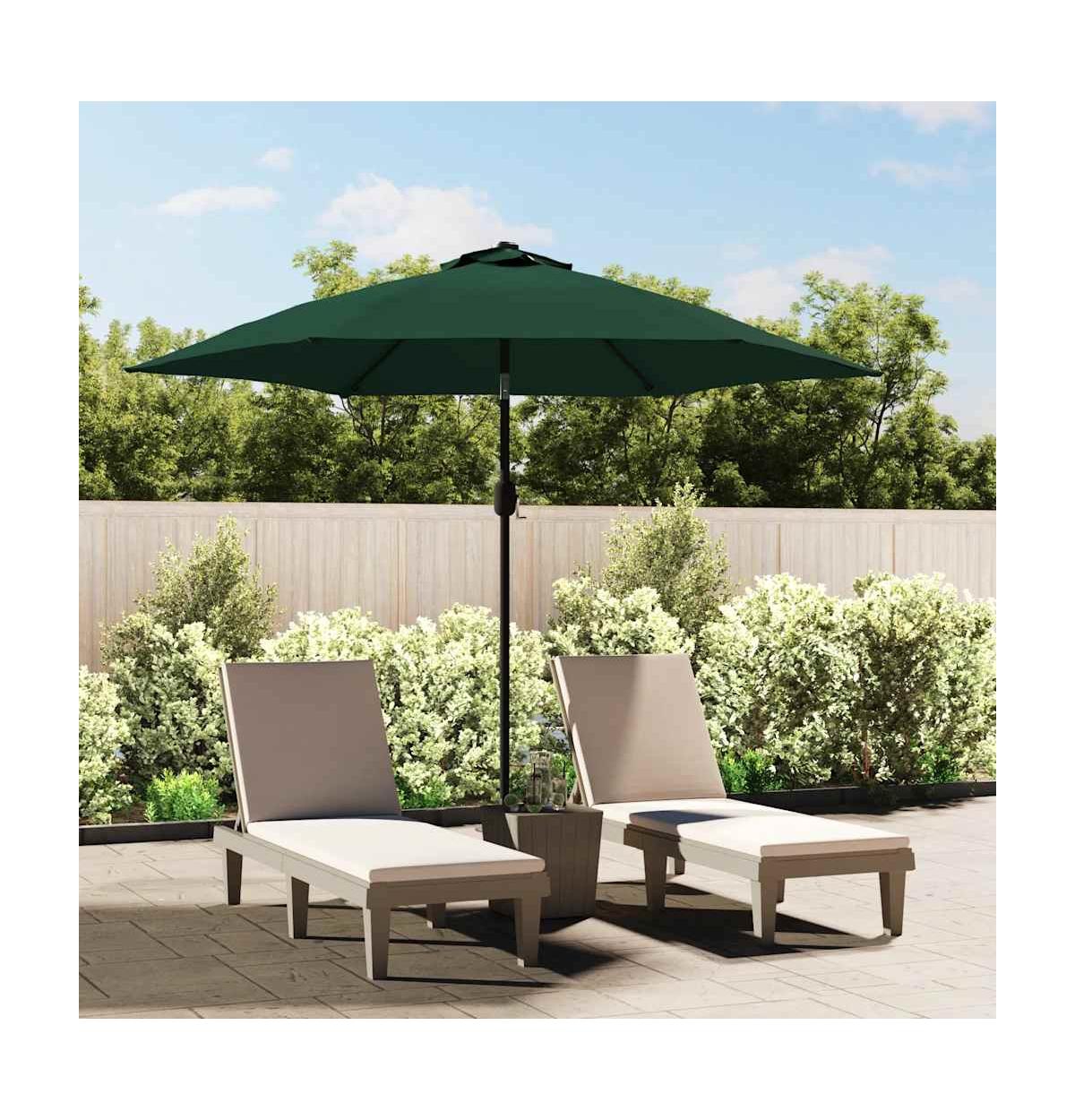 Replacement Fabric Green 100% polyester 118.1 in diameter