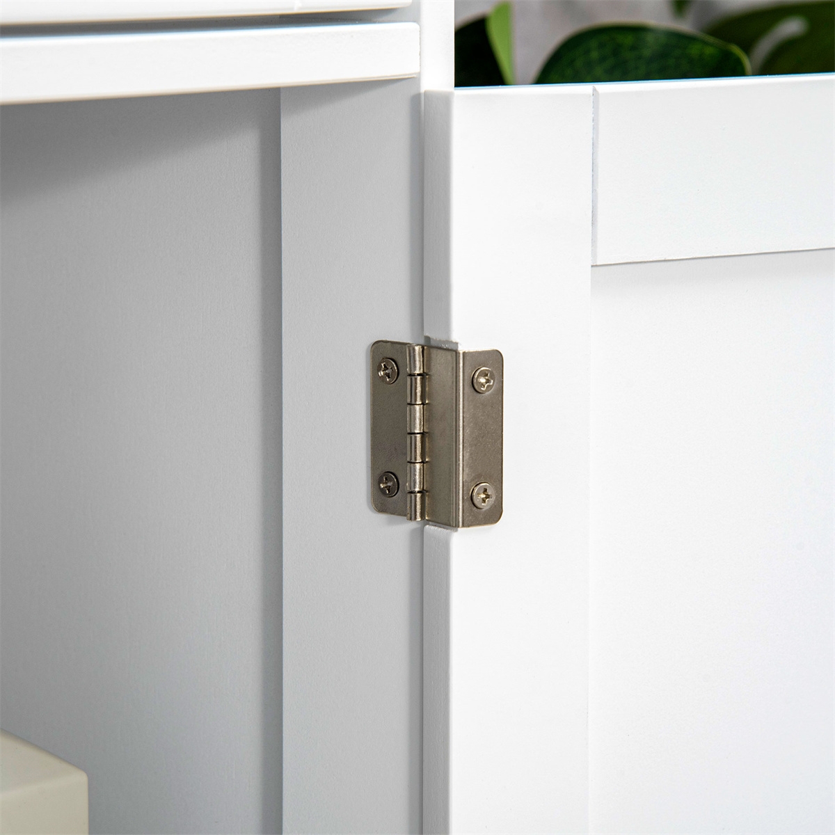 Slickblue Compact Bathroom Storage Cabinet for Small Spaces