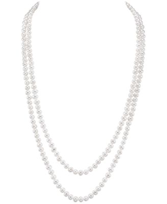 Macy's - Cultured Freshwater Pearl Endless Necklace (5-6mm)