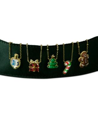 Imitation Pearl 14k Gold-Tone Over Brass Pendant Necklace