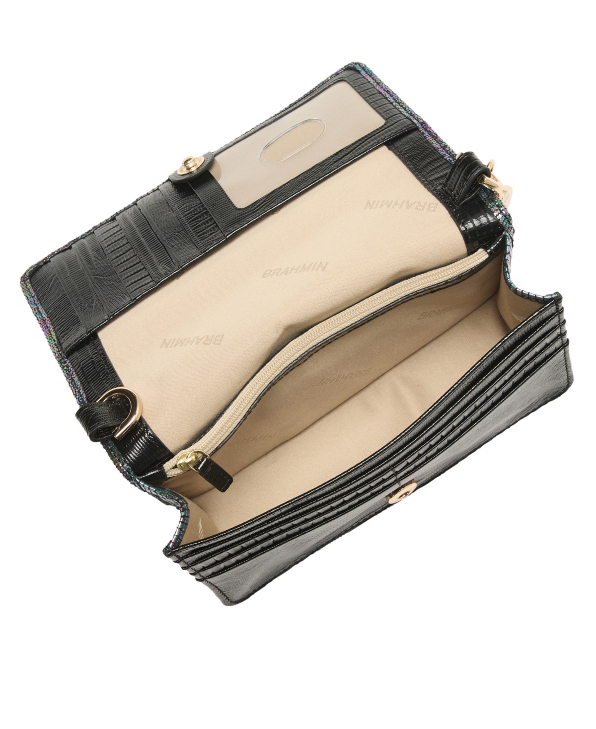 Brahmin Minuette Melbourne Mini Leather Crossbody Bag