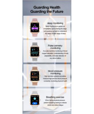 Women's 1.75" Smart Watch with Bluetooth Calling and Health Monitoring