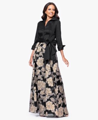 Women's Collared Long-Sleeve Shirt Dress