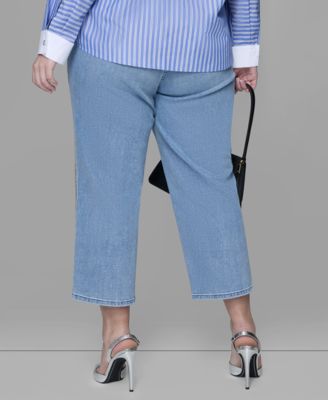 Women's Plus Size Hotfix Mid-Rise Jeans