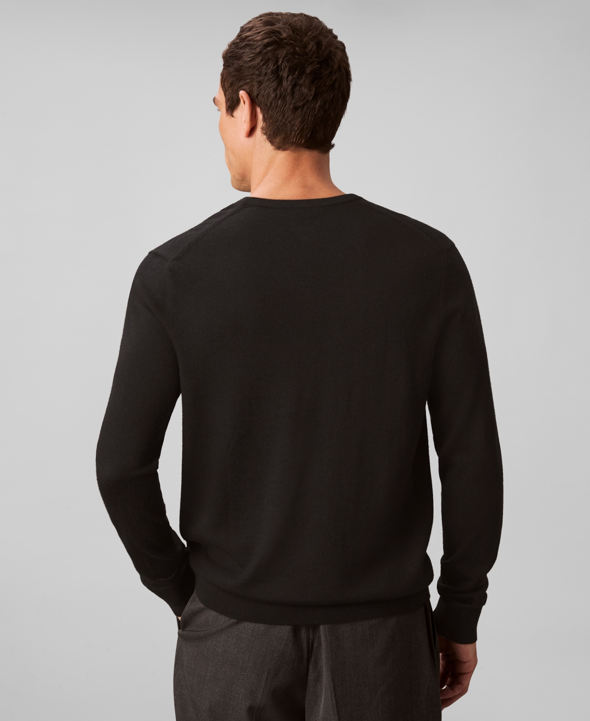 Calvin Klein Men's Merino Wool Blend V-Neck Sweater
