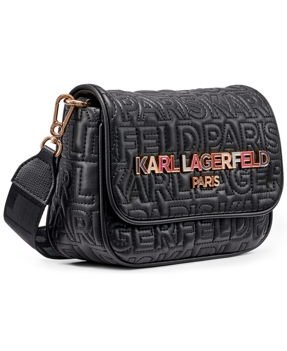 Karl Lagerfeld Voyage Mini Crossbody Bag In Multi