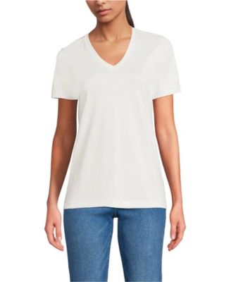 Women's Tall Supima Cotton V-Neck T-Shirt