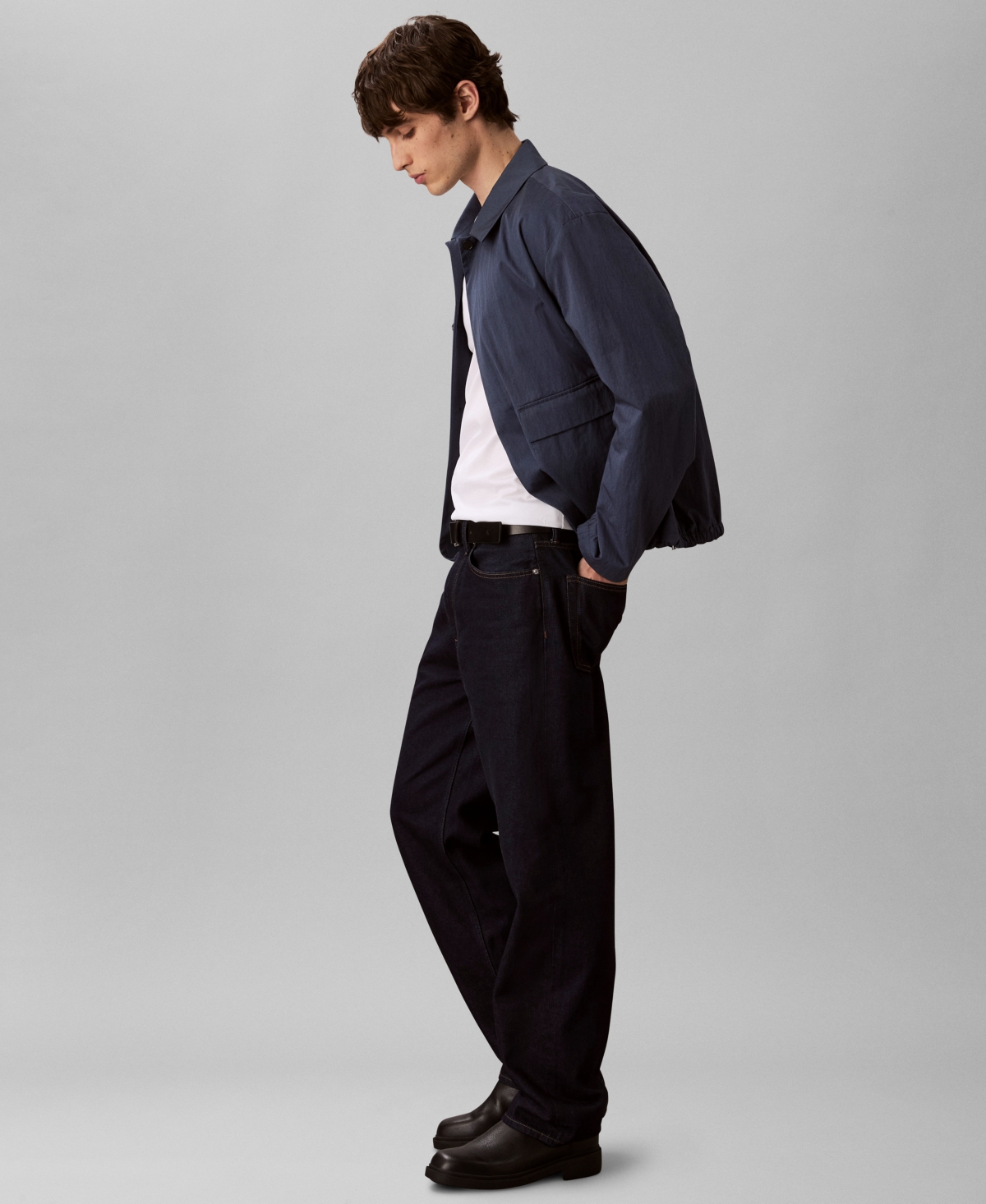 Calvin klein Men's Tech Cotton Blouson Jacket