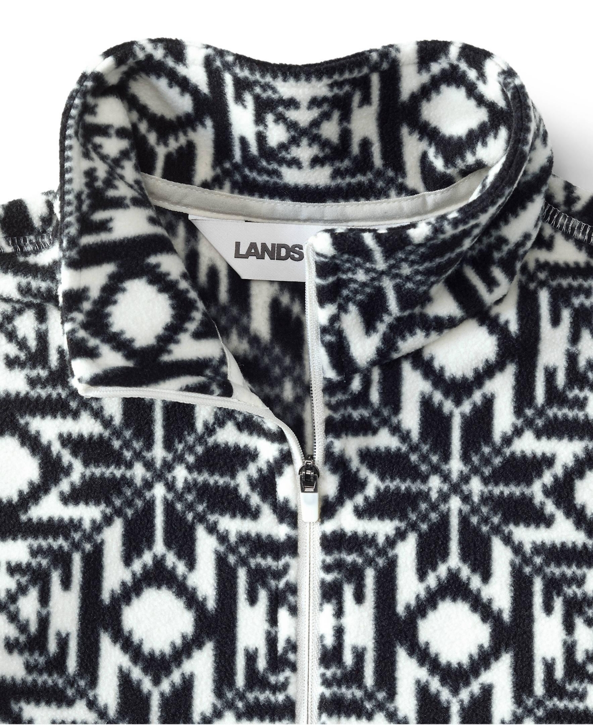 Lands' End Plus Size Anyweather Fleece Quarter Zip Pullover